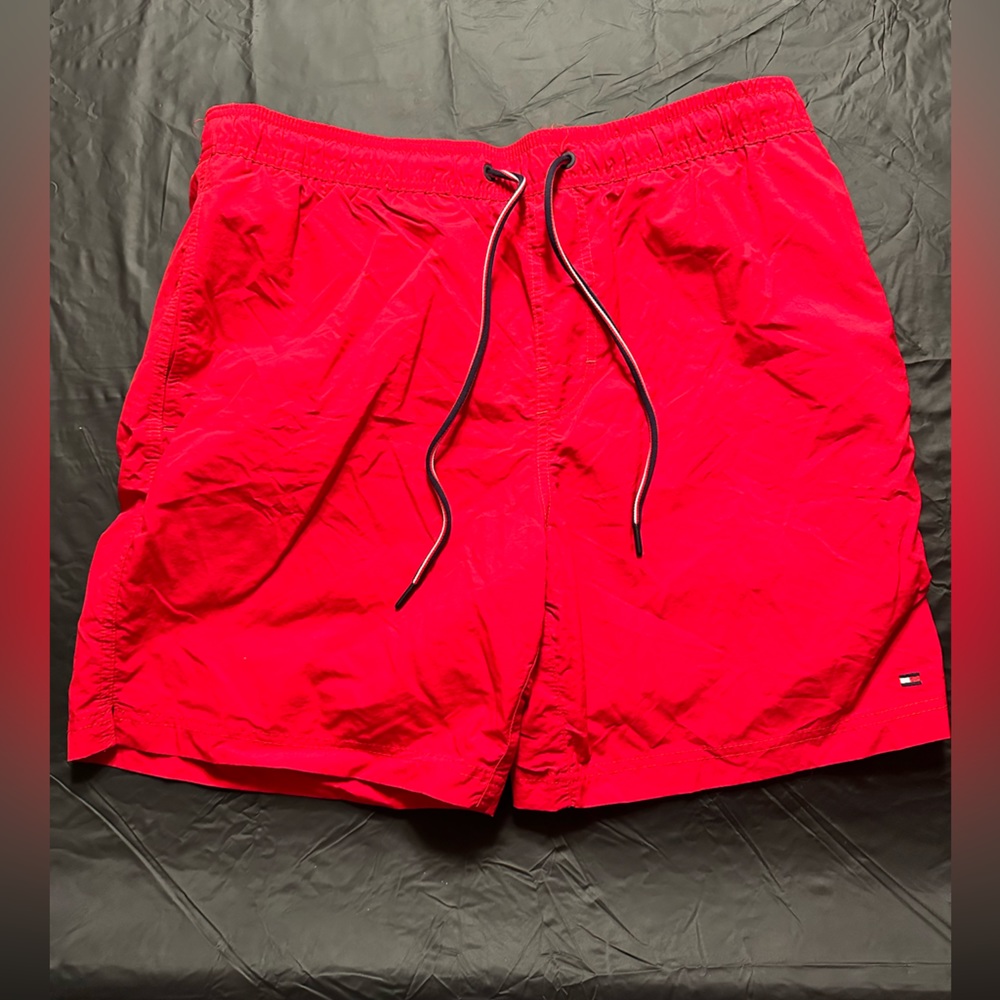 Large Red Swim-trunks